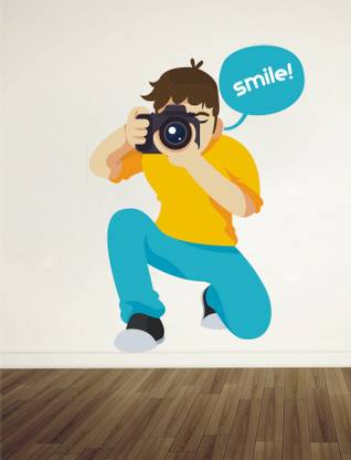 Ocean Decore 60 cm photo maker wall sticker 3d Self Adhesive Sticker