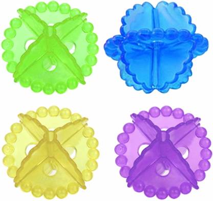 Coozico Washing Machine Ball Laundry Dryer Ball Durable (pack of 4) Detergent Bar