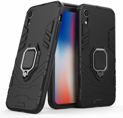Mobyro Back Cover for iPhone XS Magnetic Ring Holder & Kickstand Cover