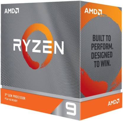 AMD Ryzen 9 3900XT 3.8 GHz Upto 4.7 GHz AM4 Socket 12 Cores 24 Threads Desktop Processor  (Silver)