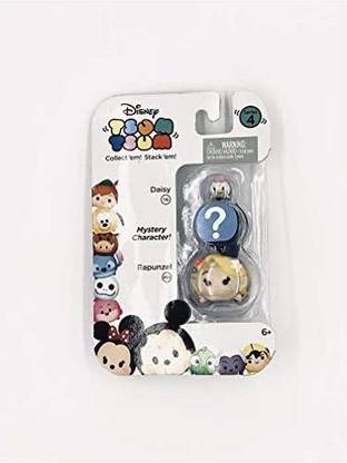 Jakks Disney Tsum Tsum Series 4 Daisy & Rapunzel 1" Minifigure 3-Pack