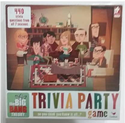 TOPS Products The Big Bang Theory Trivia Party Game by Cardinal Industries