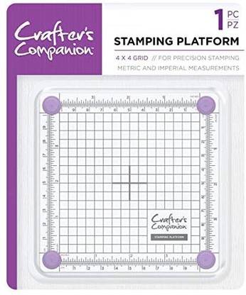 Crafter'smpanion Crafters Companion Stamping Platform 4"x 4"4" x 4"Multi
