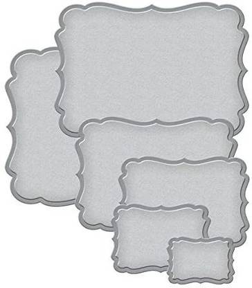 Spellbinders S5-025 Nestabilities Labels Seventeen Etched/Wafer Thin Dies