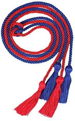 UIALECG Double Graduation Honor Cords - and Royal68" Long