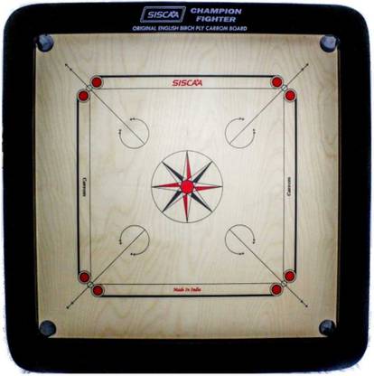 siscaa CHMAPION FIGHTER 90 cm Carrom Board