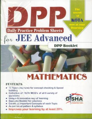 Daily Practice Problem (Dpp) Sheets for Jee Advanced Mathematics (Kota's Formula to Success)