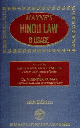 Mayne'S Hindu Law & Usage