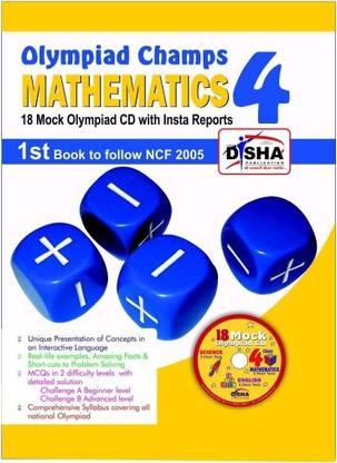 Olympiad Champs Mathematics Class 4 with 18 Mock Olympiad Tests CD - 18 Mock Olympiad CD with Insta Reports