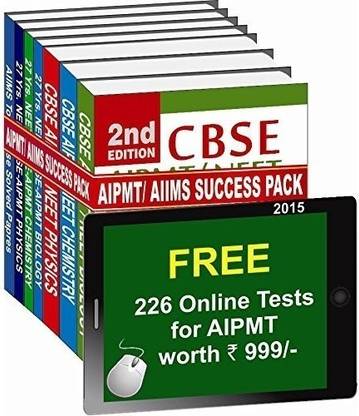 Aipmt/ Aiims 2015 Success Pack with Free 226 Online Test Series