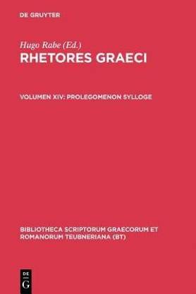 Prolegomenon Sylloge (Rhetore CB