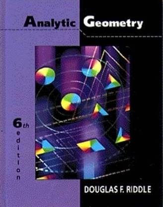 Analytic Geometry