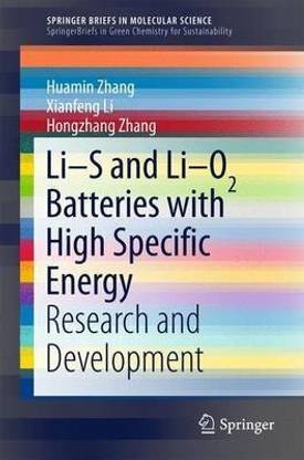 Li-S and Li-O2 Batteries with High Specific Energy