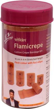 FLAMINGO FLAMICREPE 10CM X 4MT Crepe Bandage