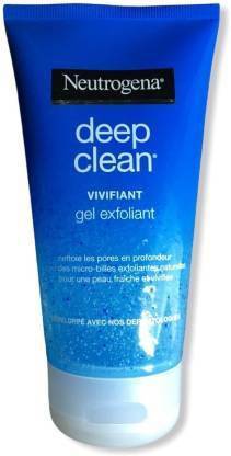 NEUTROGENA Deep Clean Vivifiant Gel Exfoliant  (150 ml) Face Wash
