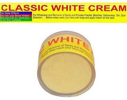 Classic White Cream yellow Cream