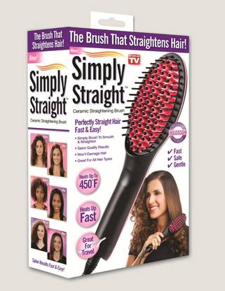 VVG TRADERS Hair Straightener Brush Hair Straightener Brush Hair Straightener Brush