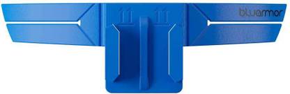 BluArmor Action Camera Compatible Chin-mount (BLUE) for Motorcycle Helmet Mount