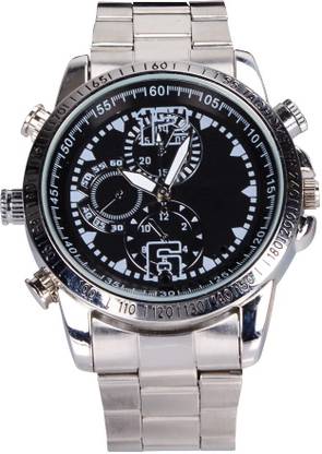 ANAND INDIA Spy Wrist Watch with Metal Strap Camera With 16GB Inbuild Memory Audio Video Recording Hidden Camera Security Camera