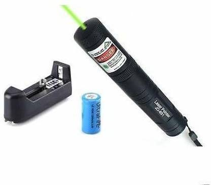 Iktu JD-851 20mW 532nm Starry Green Laser Pointer With a Star Cap for Presentation Teaching Outdoor.