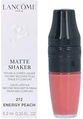 LANCOME Matte Shaker Liquid Lipstick, Energy , 0.2 Ounce