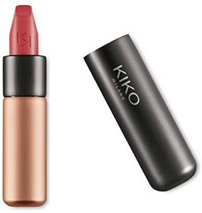 Kiko MILANO Velvet Passion Matte Lipstick Creamy Matte Lip Stick Long Lasting Lipstick Vintage Rose 316