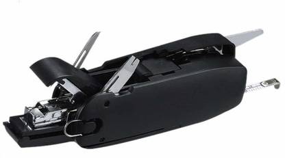 Inditradition 10 in 1 Multi-Functional Multi Toolkit for Office Works, Stationary Organizer | Stapler, Scissor, Punch, Ruler, Sharpener, Opener, Remover, Ring, Clip Holder