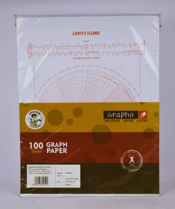 Meera SMITH CHART RULED A4 65 gsm Graph Paper