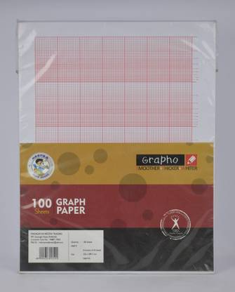Meera Semi Log 5 Cycle RULED A4 65 gsm Graph Paper