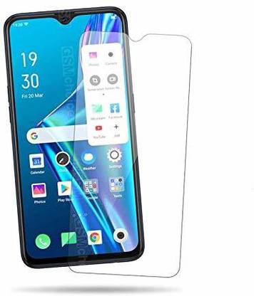 DClick Tempered Glass Guard for OPPO A1K Mobile Screen and Compatible with OPPO A7, OPPO A11K, OPPO F9 PRO