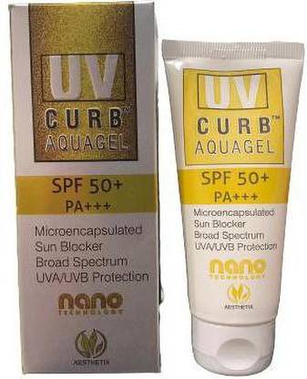UV Sunscreen - SPF 50 PA+++ CURB AQUA GEL SPF 50 + PA +++