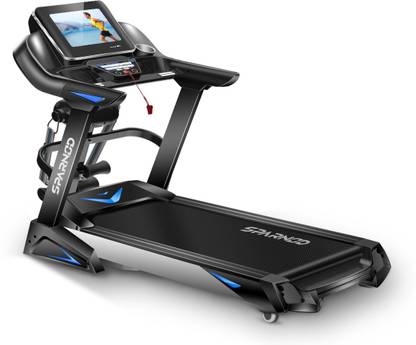 स्परनोद फिटनेस STH-6000 6 PEAK Automatic Treadmill (DIY Installation) Foldable Motorized Running Indoor Treadmill ट्रेडमिल