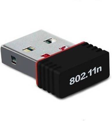 Montreal ®802.IIN USB 2.0 Wireless 300 Mbps Portable High Speed Long 300M Range Nano WiFi Dongle, Connector, Receiver 802.11B USB Adapter (Black)#Qualtity Assurance USB Adapter