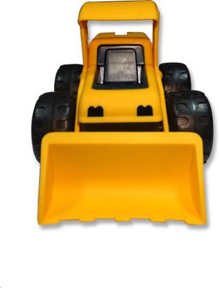 Mindz Mini Tractor Bulldozer Miniature Truck Toy for Kids - 3 Years ( Yellow ) Construction Toys