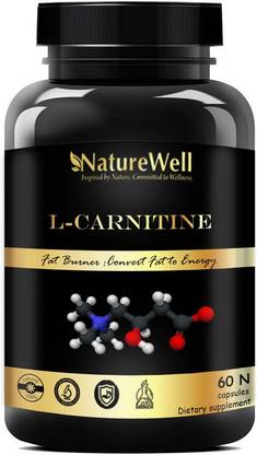 Naturewell Premium L Carnitine L Tartrate - Fat Burner, Promote Lean Body, Boost Energy