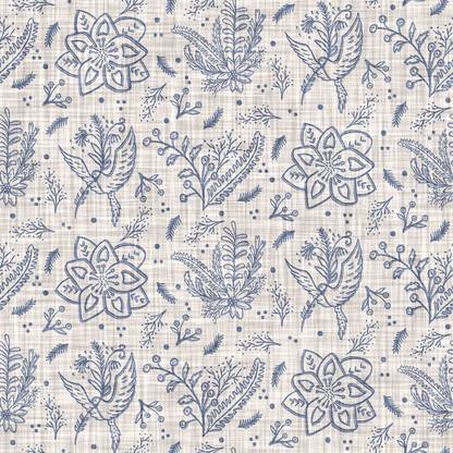 DWELLSINDIA Floral & Botanical Multicolor Wallpaper