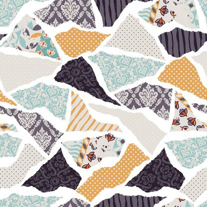 DWELLSINDIA Decorative Multicolor Wallpaper