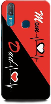 WallCraft Back Cover for Vivo Y11, Vivo 1906 MOTHER, MAA, FATHER, LIFE LINE, I LOVE MY MOM DAD
