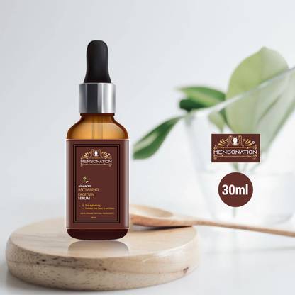 Mensonation Advanced Anti Aging Face Tan Serum for Face tan Removal & Skin Brightening & Whitening 30 ml