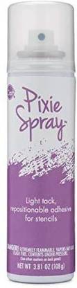 Thermoweb Icraft Pixie Spray Stencil Adhesive, Repositionable, Low Tack, 3.81 Ounces
