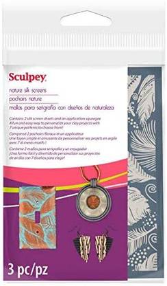 polyform Sculpey Silkscreen Kit-Nature