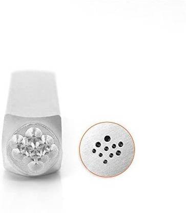 ImpressArt Solid Dot Texture 1 Metal Stamp, 6Mm