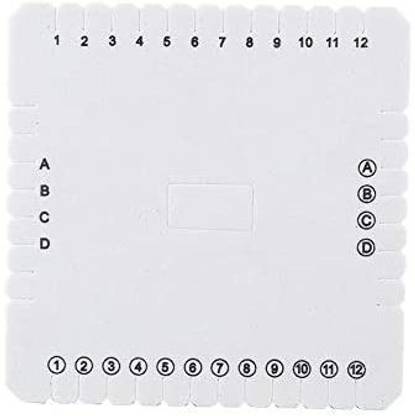 Braiding Disk, Square Eva Foam Thread Diskplate Diy Braided Weaving Board For Fine Threads, Wire & Beaded Kum