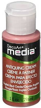 Deco Art Media Antiquing Cream, 1-Ounce, English Oxide