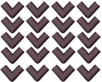Royalkart Baby Child Infant Proofing Soft and Thick Baby Safety L Shaped Corner Guards Edge Protectors - with Special Adhesive Tape (Pack of 20)