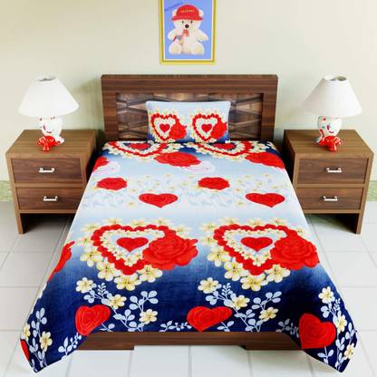 Polyester Single 3D Printed Bedsheet
