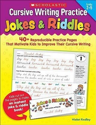 Cursive Writing Practice: Jokes & Riddles
