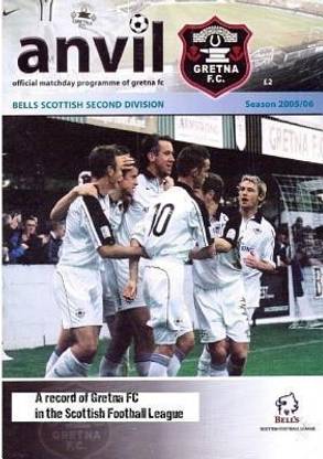 Anvil - A Record of Gretna Fc in the Scottish Football League