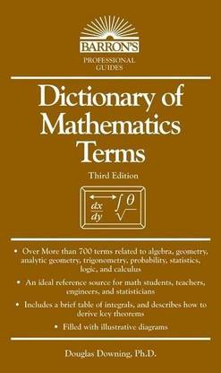 Dictionary of Mathematics Terms