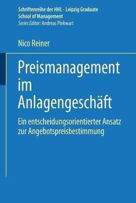 Preismanagement im Anlagengeschaeft